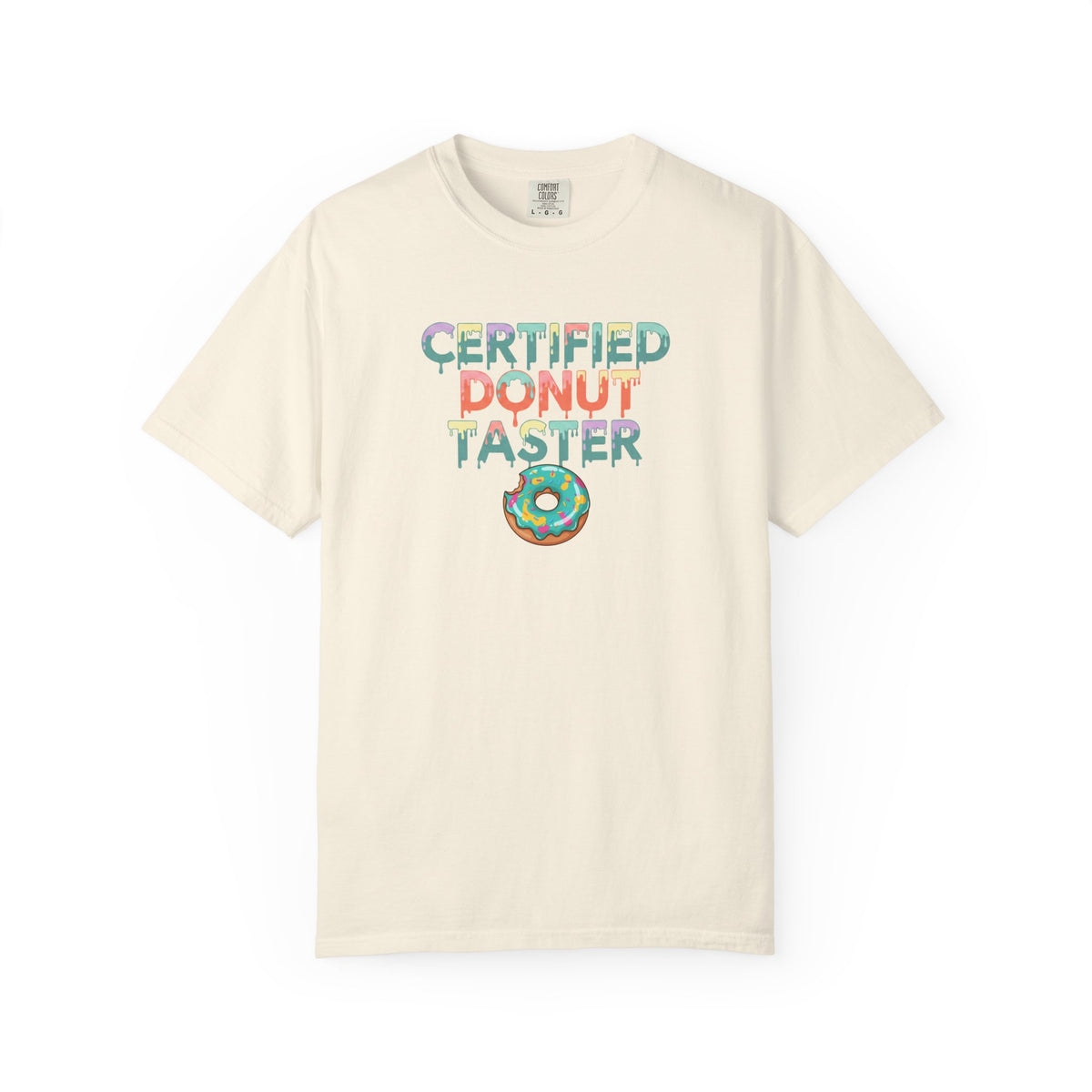 Certified Donut Taster T-Shirt | Funny Food Lover Tee | Cute Bakery Gift for Her