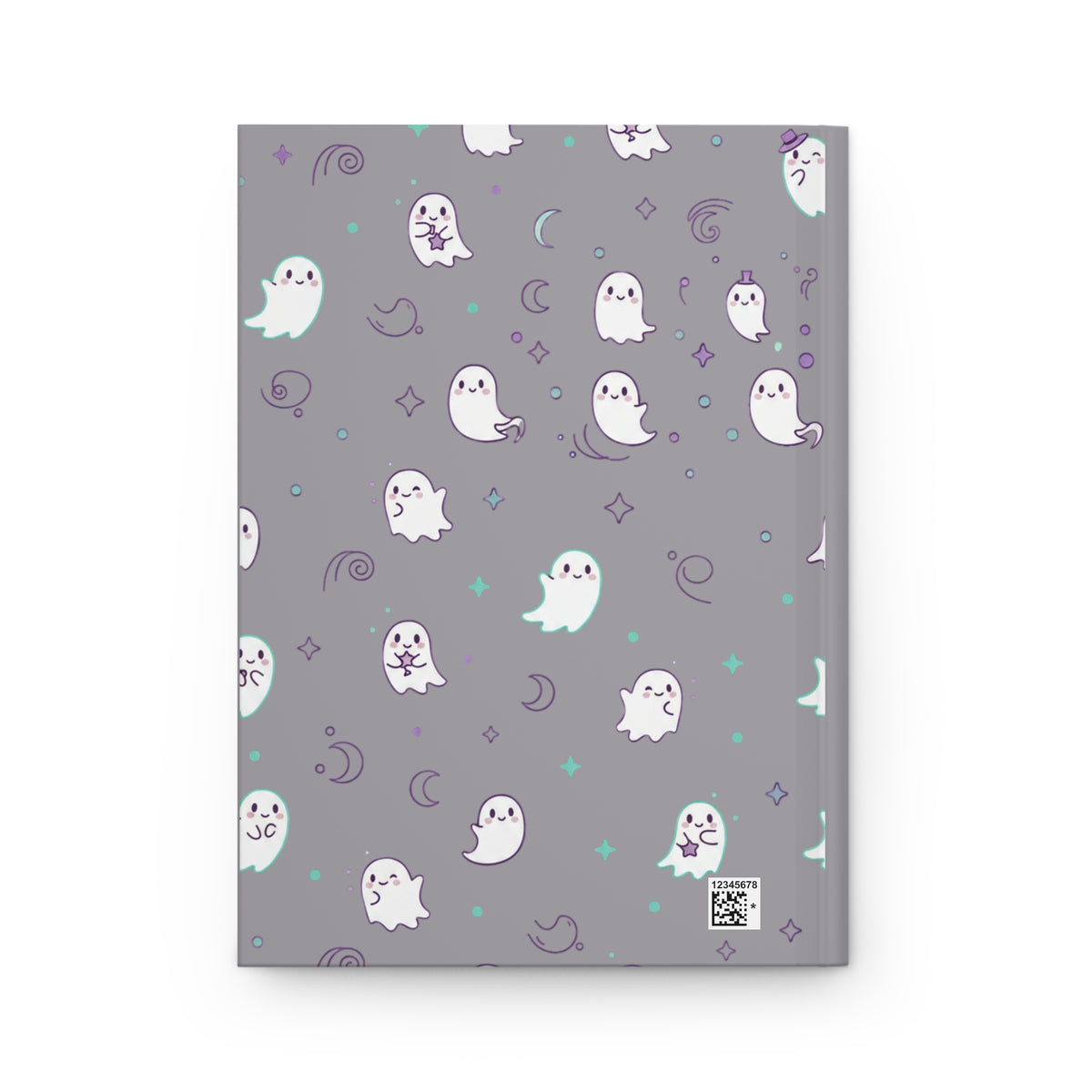 Let’s Hang Out and Talk to Ghosts Hardcover Journal — Cute Paranormal Notebook