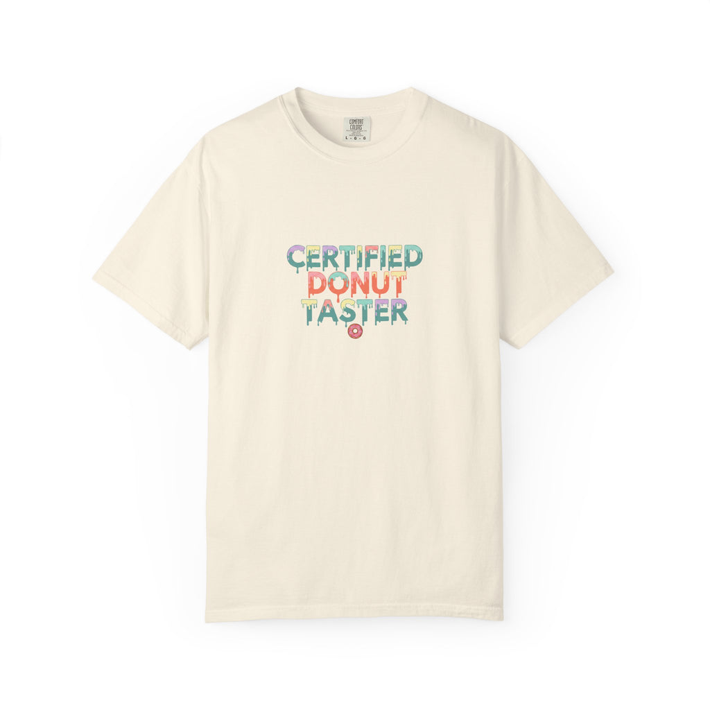 Certified Donut Taster T-Shirt — Funny Food Lover Tee