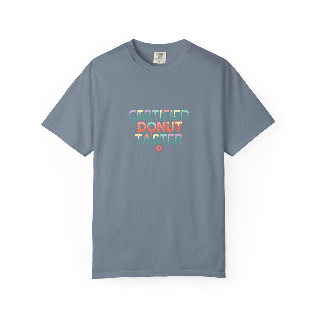 Certified Donut Taster T-Shirt — Funny Food Lover Tee