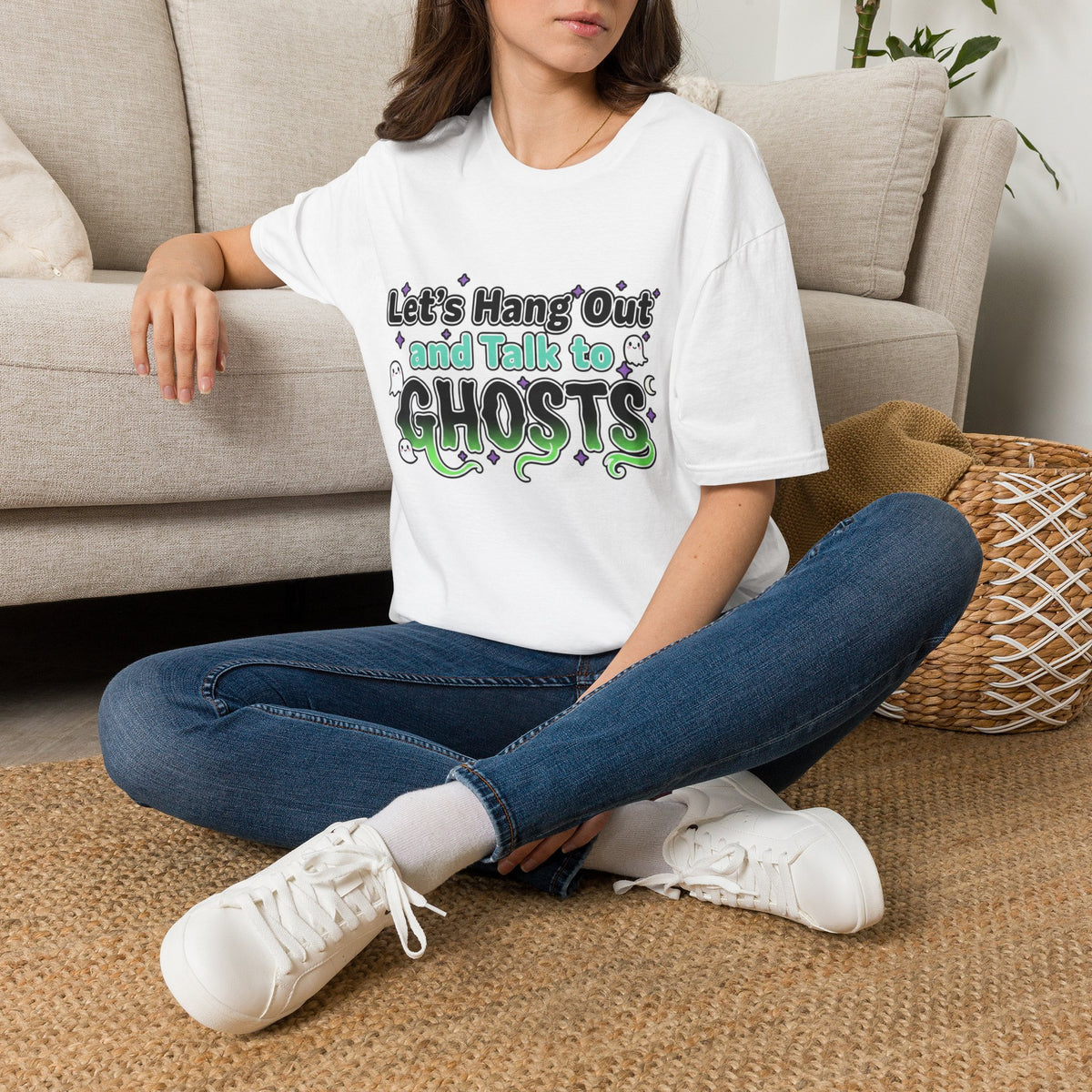 Let's Hang Out and Talk to Ghosts T-Shirt
