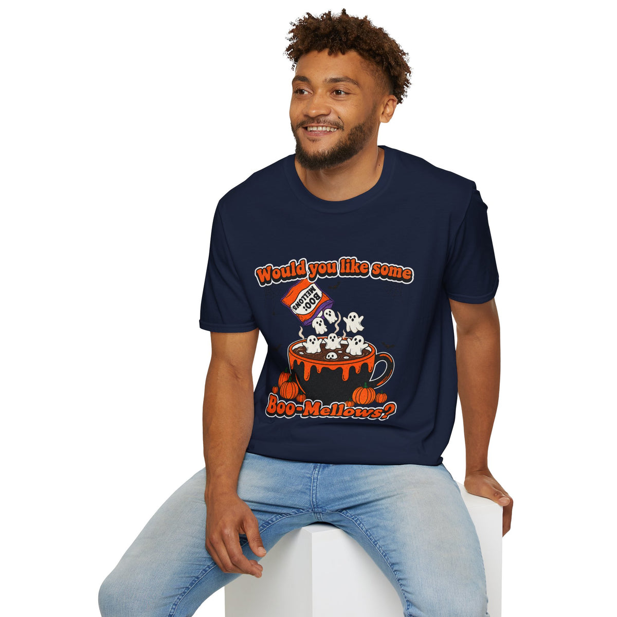 Halloween 'Would You Like Some Boo-Mallows?' T-Shirt