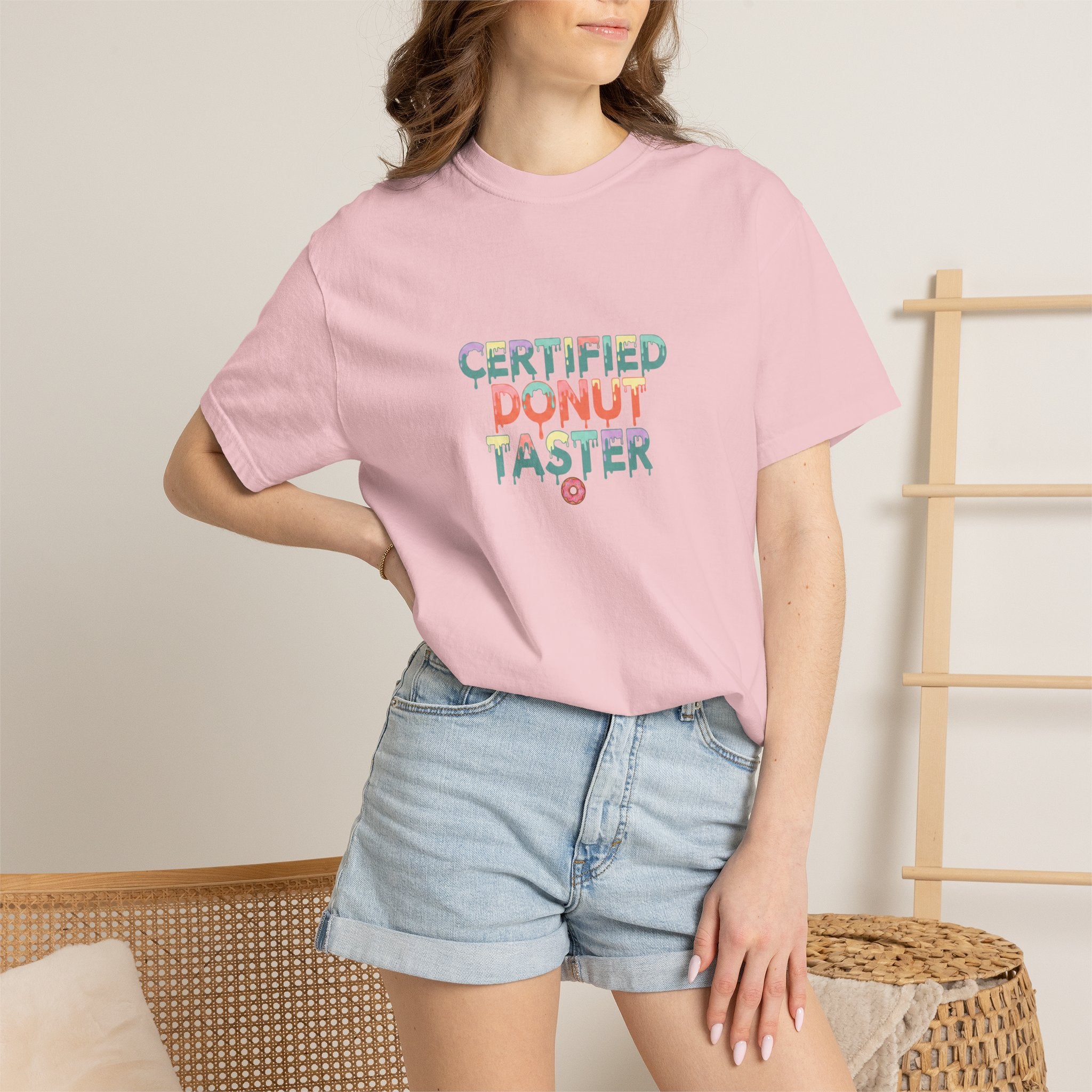 Certified Donut Taster T-Shirt — Funny Food Lover Tee