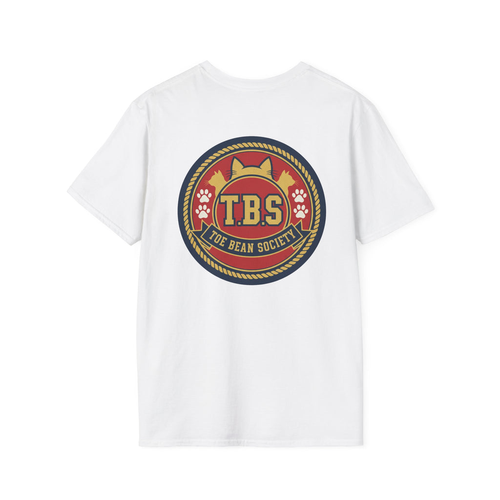 Cat Paw T-Shirt — Cute Multicolor Cat Paw Print Graphic Tee