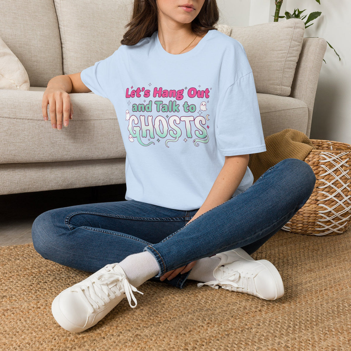 Let's Hang Out and Talk to Ghosts T-Shirt