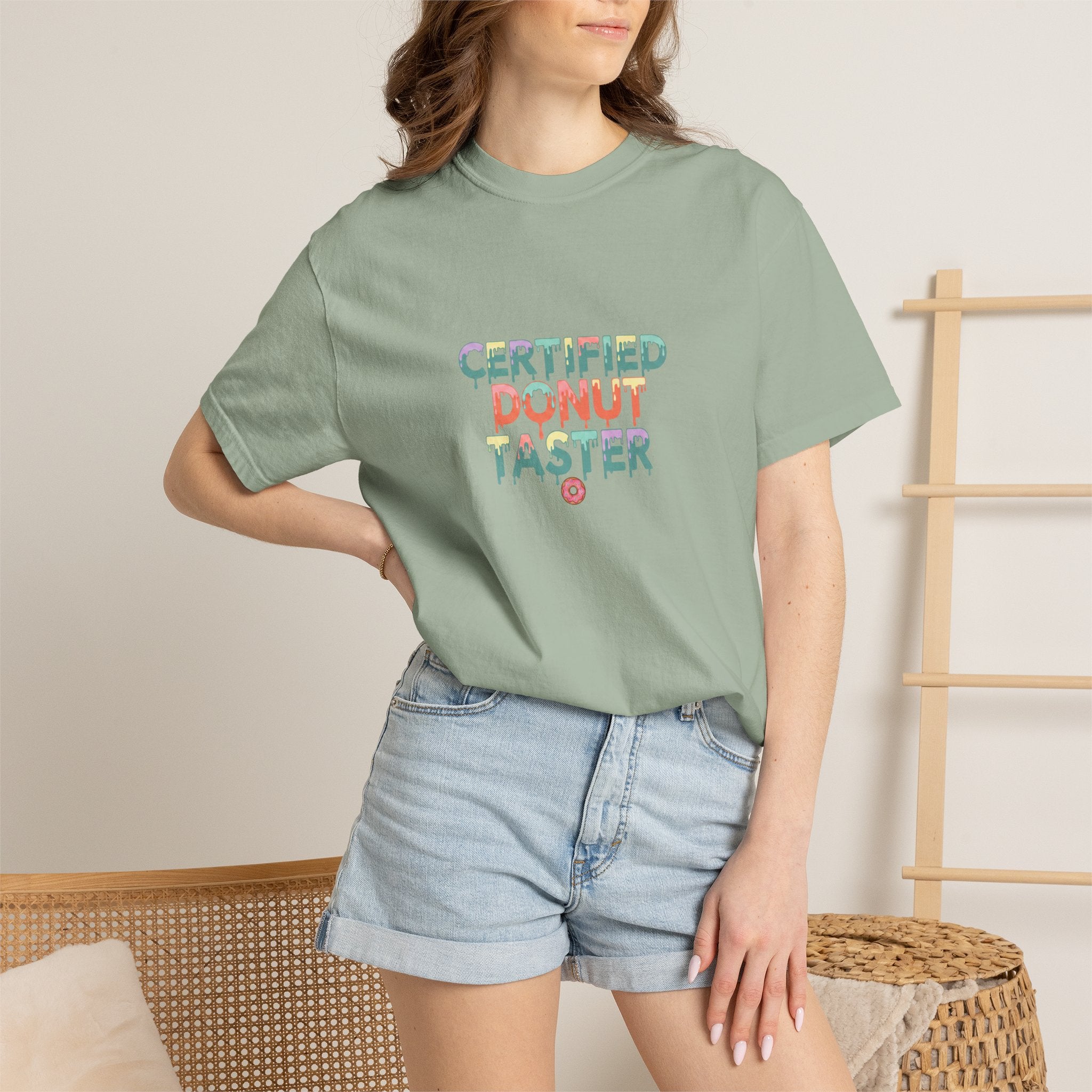 Certified Donut Taster T-Shirt — Funny Food Lover Tee