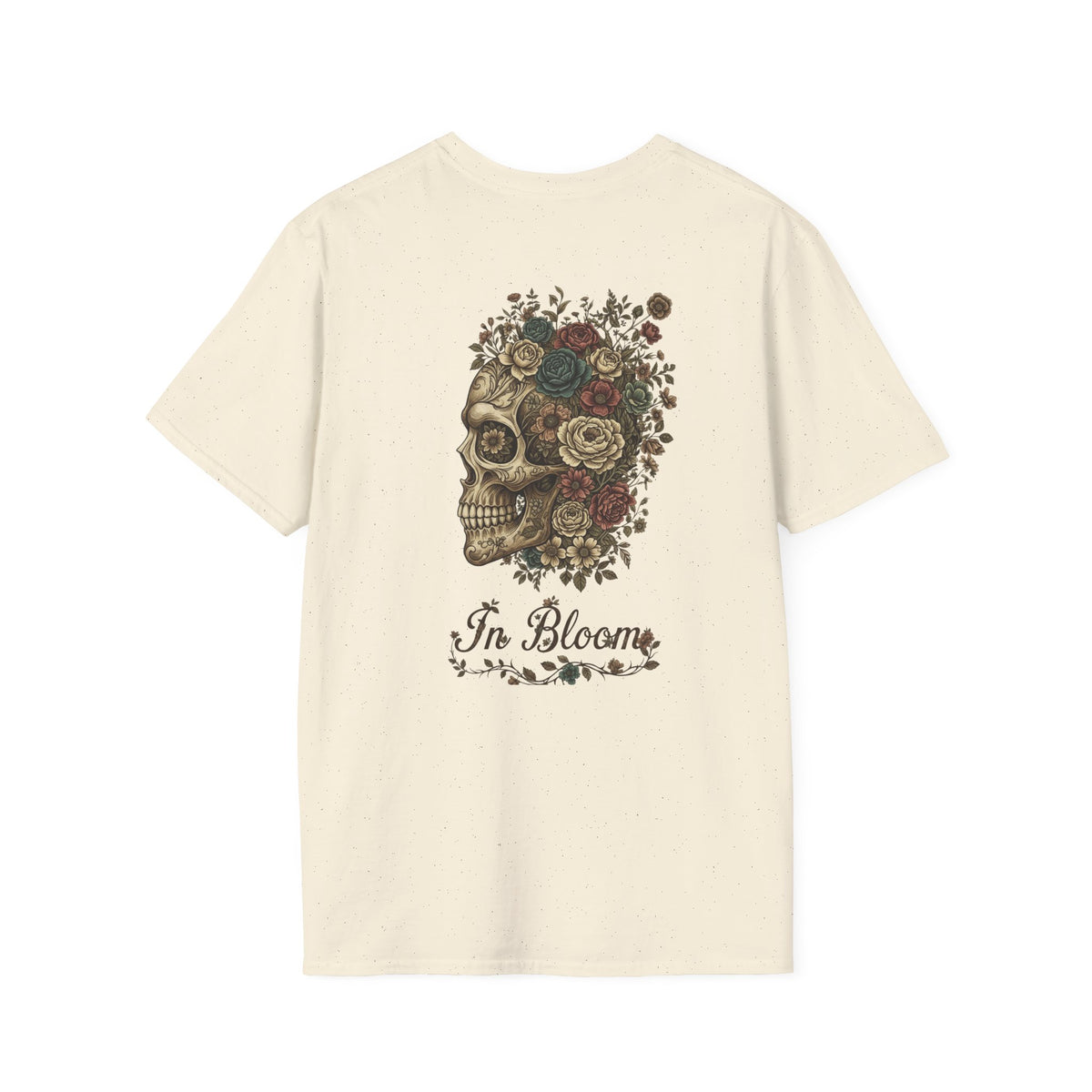 Skull 'In Bloom' Floral Graphic T-Shirt