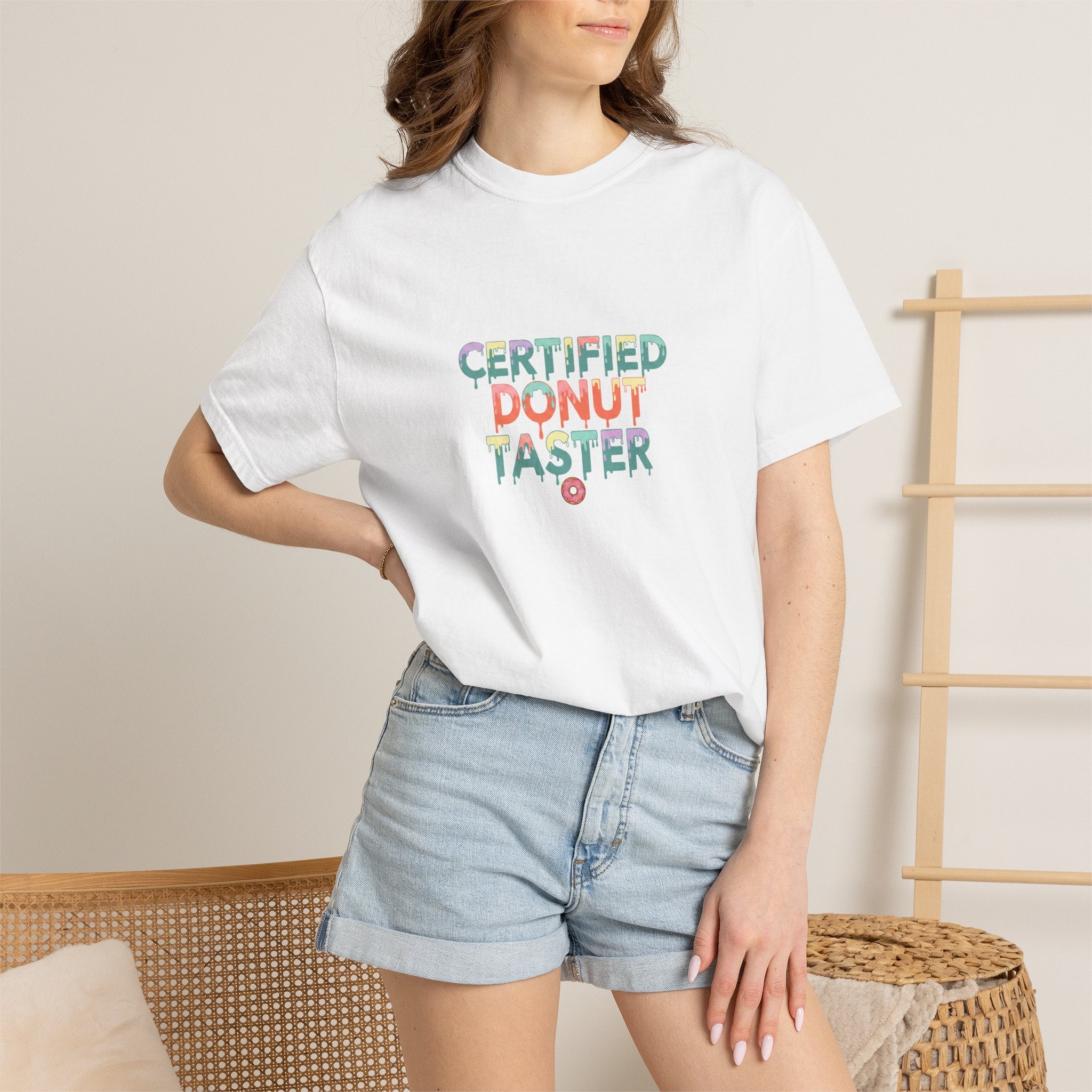 Certified Donut Taster T-Shirt — Funny Food Lover Tee