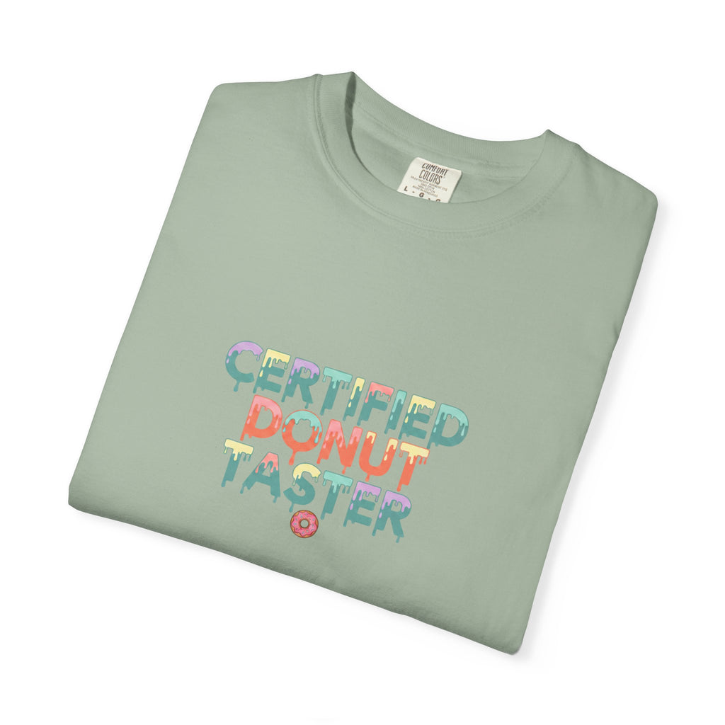 Certified Donut Taster T-Shirt — Funny Food Lover Tee