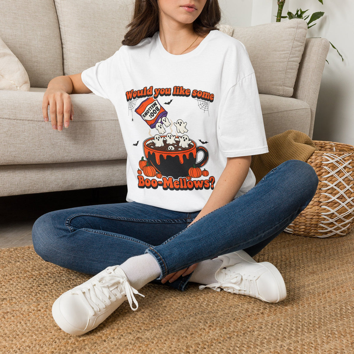 Halloween 'Would You Like Some Boo-Mallows?' T-Shirt