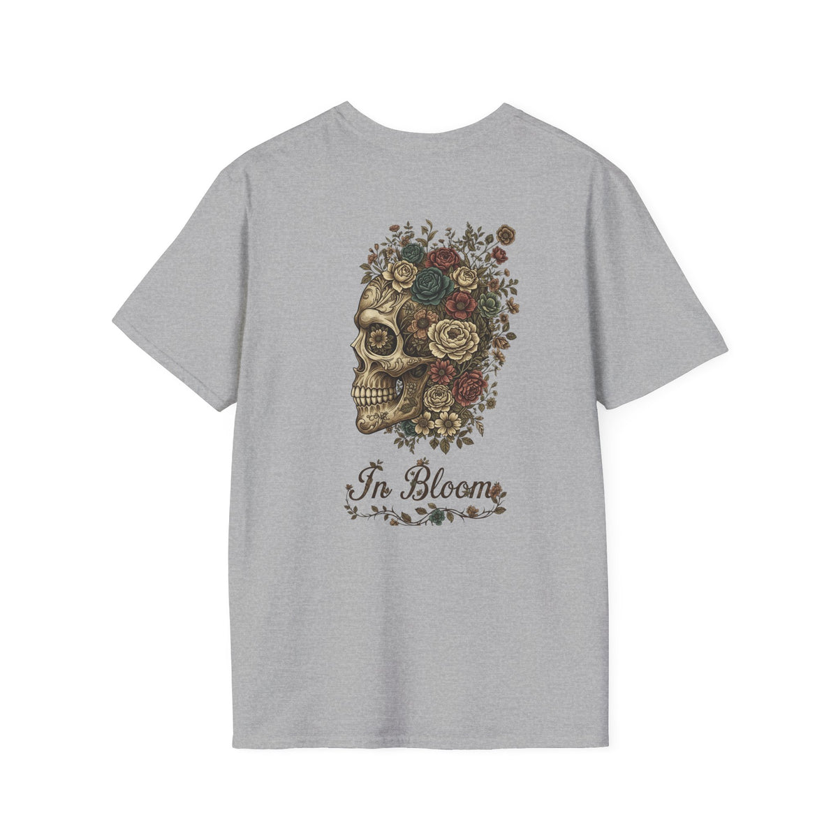 Skull 'In Bloom' Floral Graphic T-Shirt