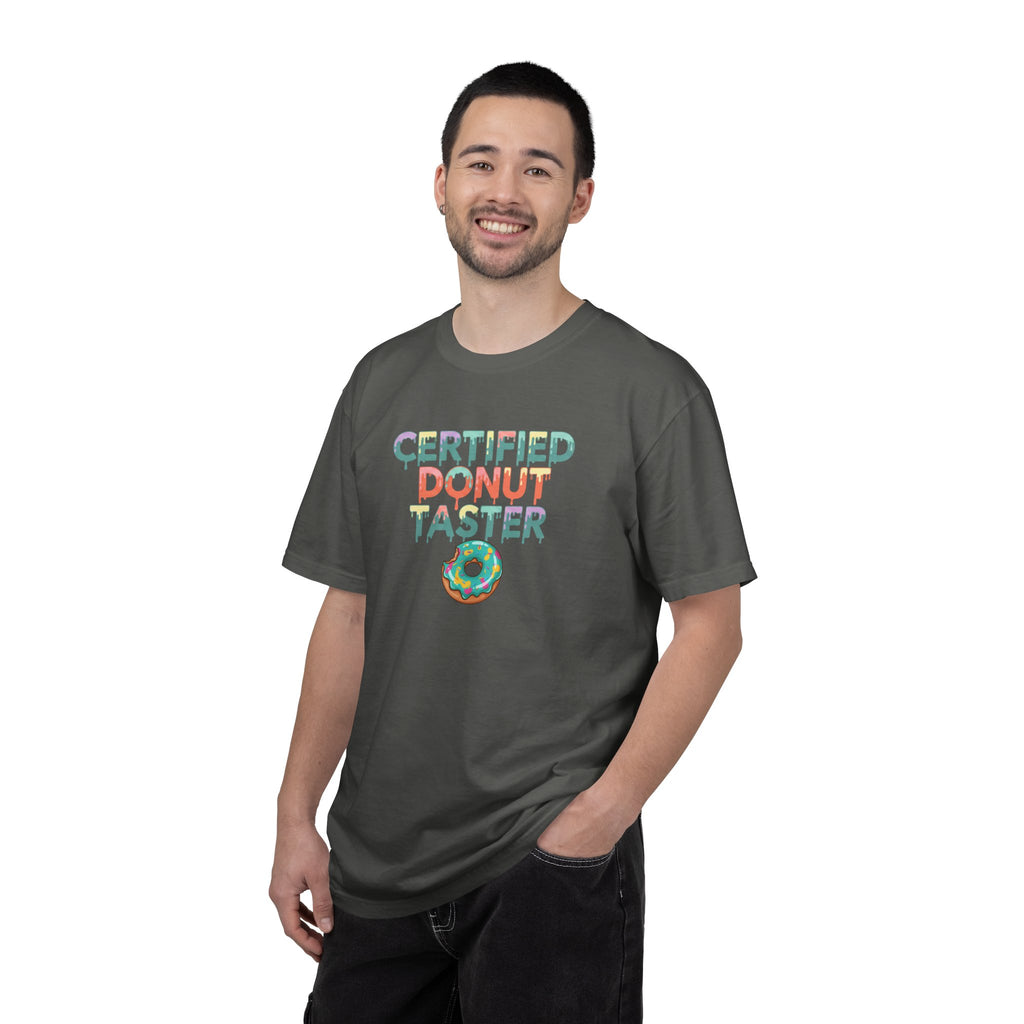 Certified Donut Taster T-Shirt | Funny Food Lover Tee | Cute Bakery Gift for Her