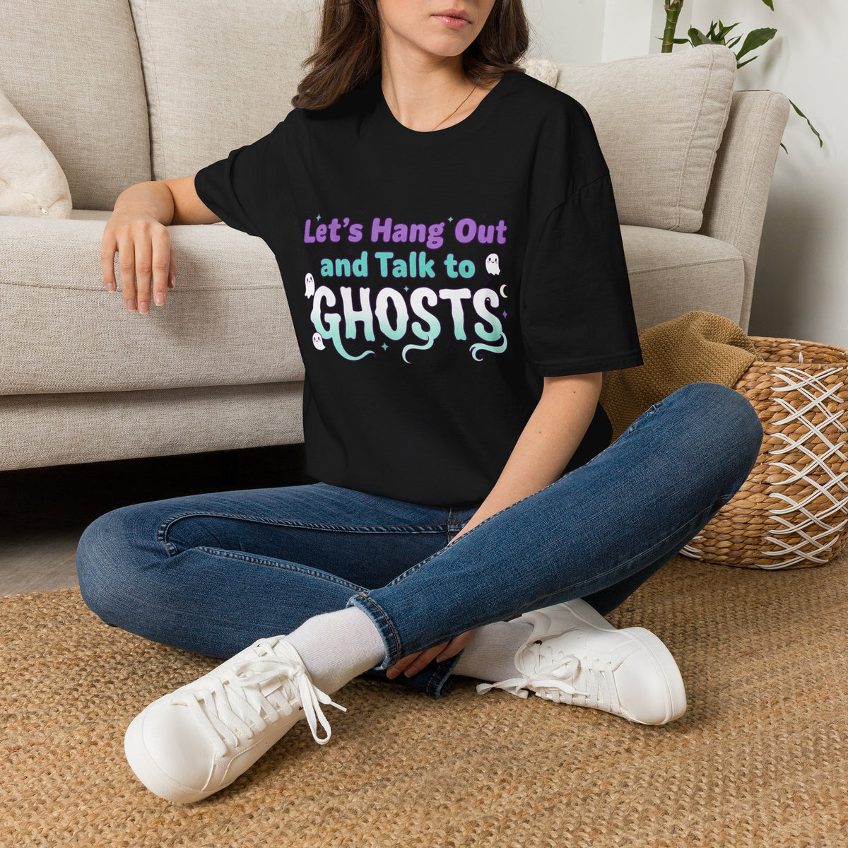 Let's Hang Out and Talk to Ghosts T-Shirt