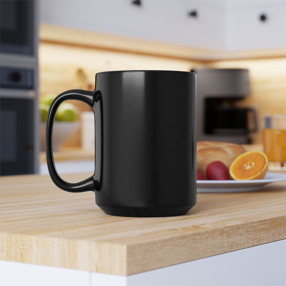 Halloween Boo-Mallows Black 15oz Mug — "Would you like some Boo-Mellows?"