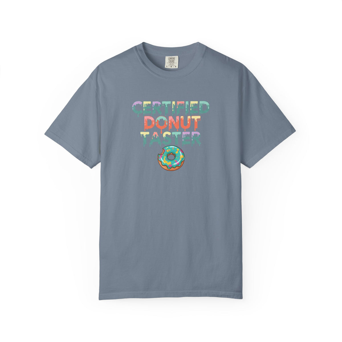 Certified Donut Taster T-Shirt | Funny Food Lover Tee | Cute Bakery Gift for Her
