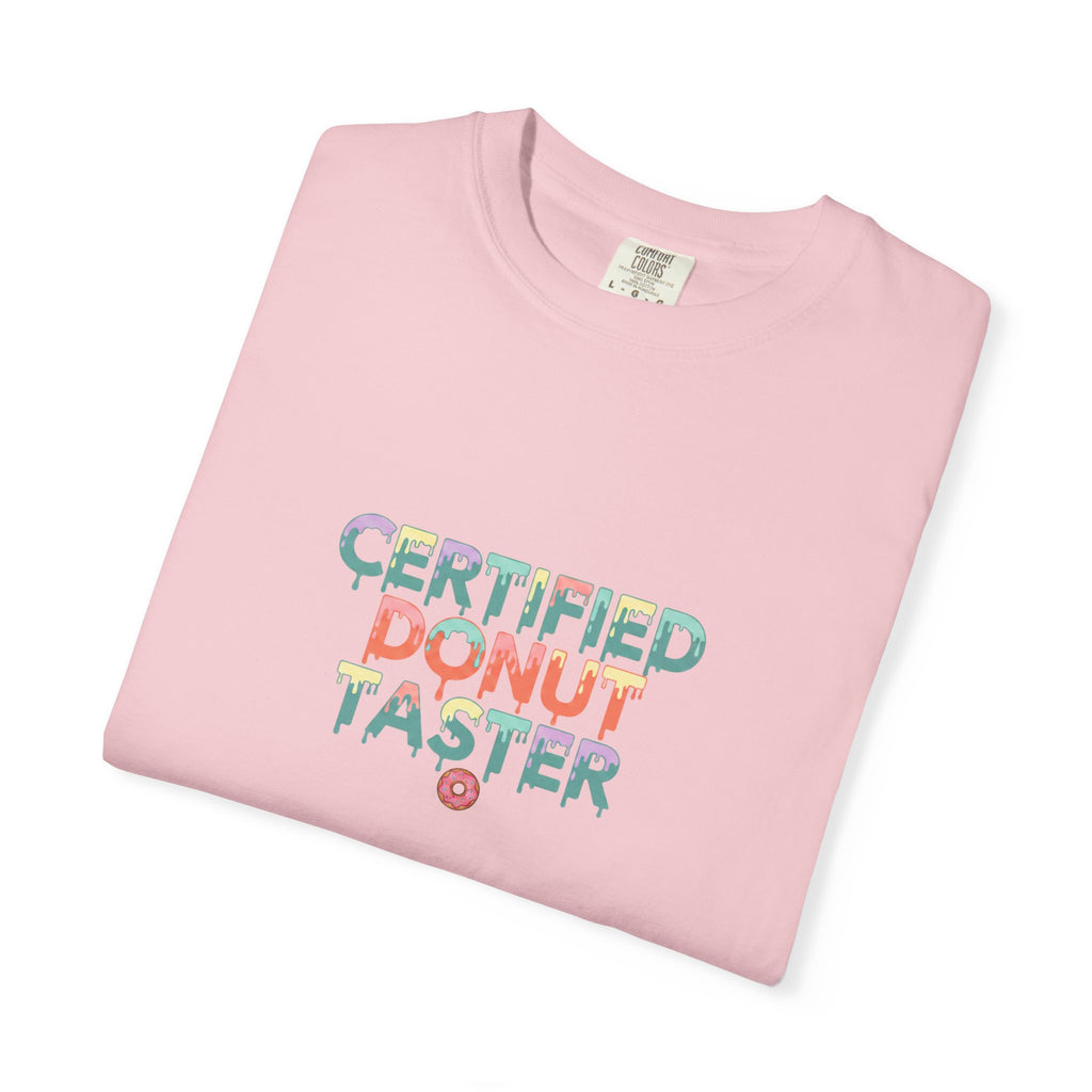 Certified Donut Taster T-Shirt — Funny Food Lover Tee