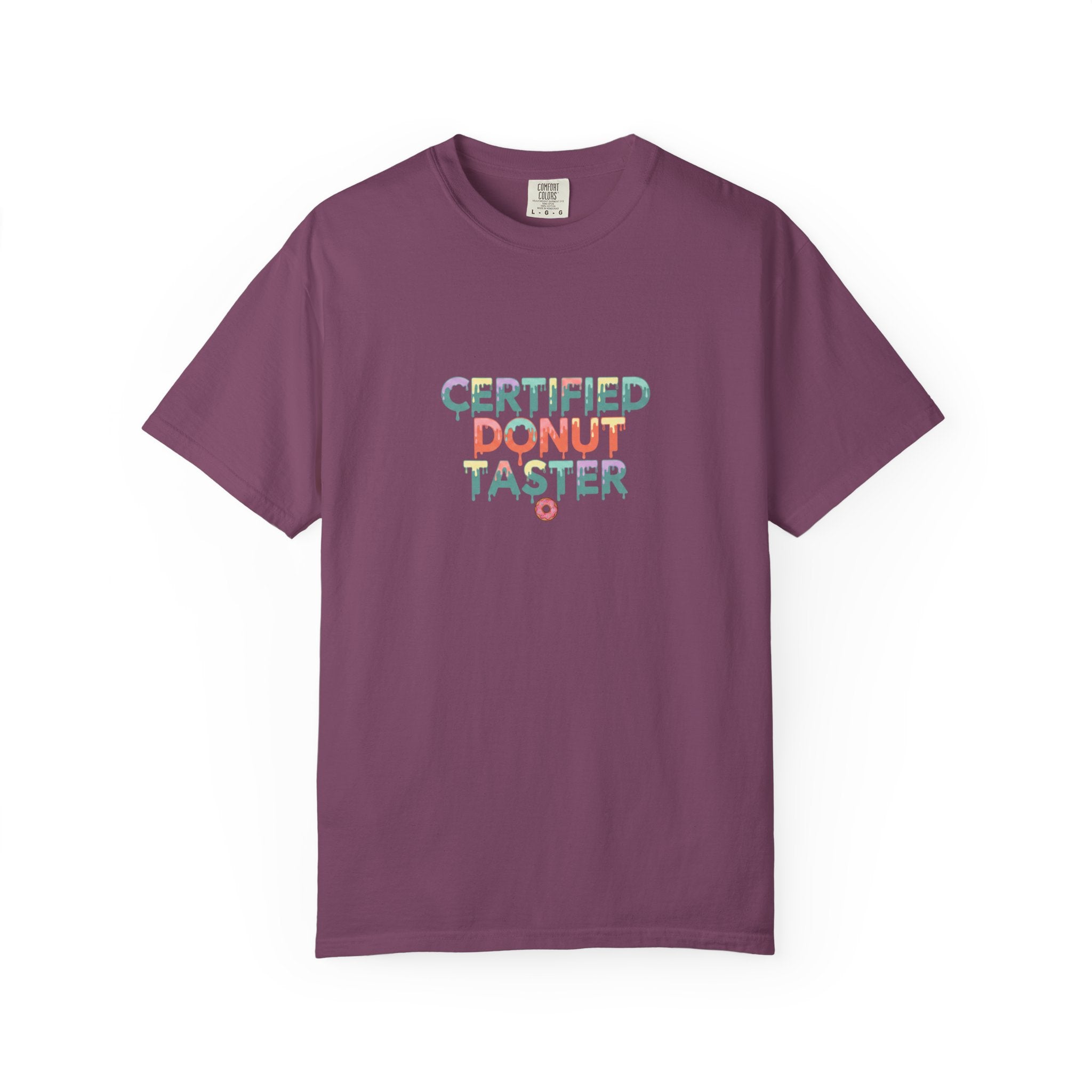Certified Donut Taster T-Shirt — Funny Food Lover Tee