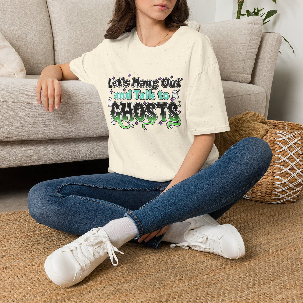 Let's Hang Out and Talk to Ghosts T-Shirt