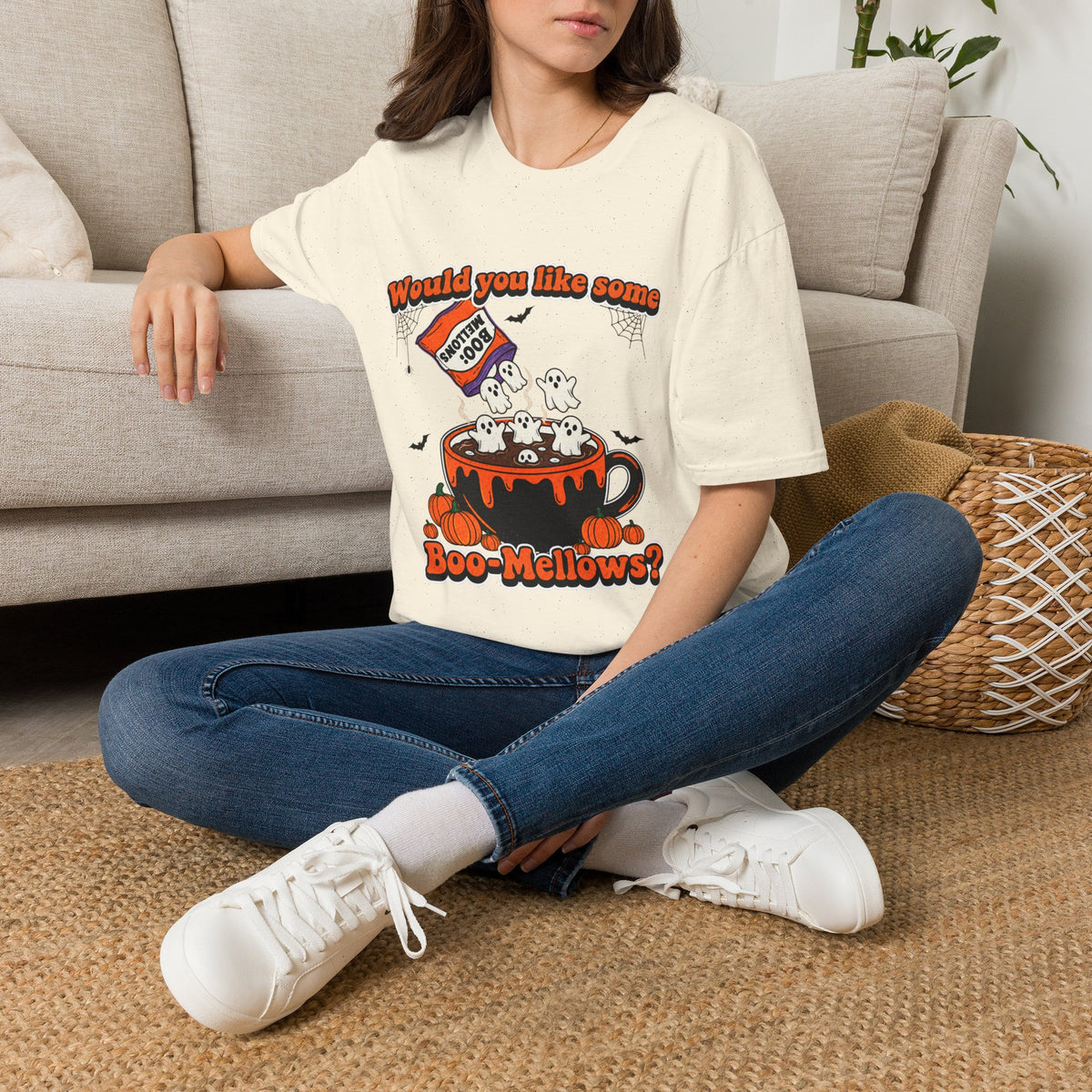 Halloween 'Would You Like Some Boo-Mallows?' T-Shirt