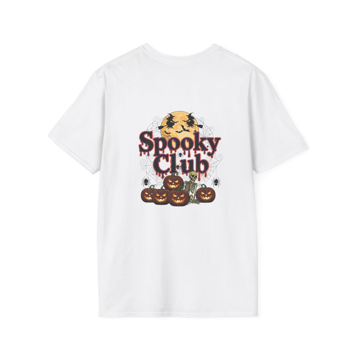 Spooky Club T-Shirt — Halloween Pumpkin Graphic Tee