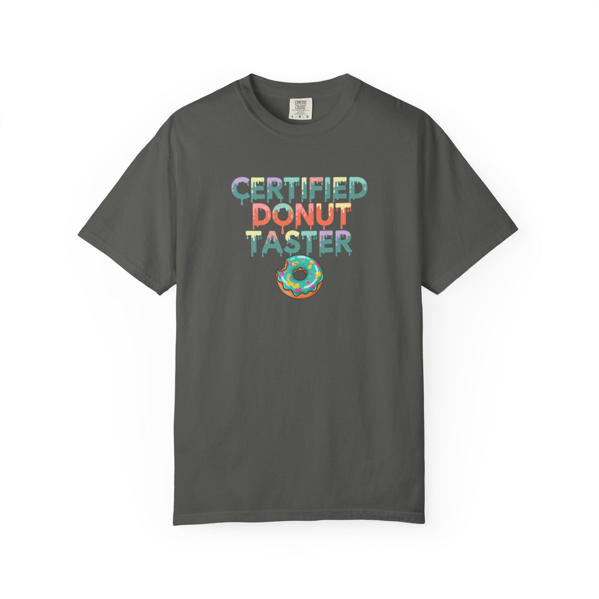 Certified Donut Taster T-Shirt | Funny Food Lover Tee | Cute Bakery Gift for Her