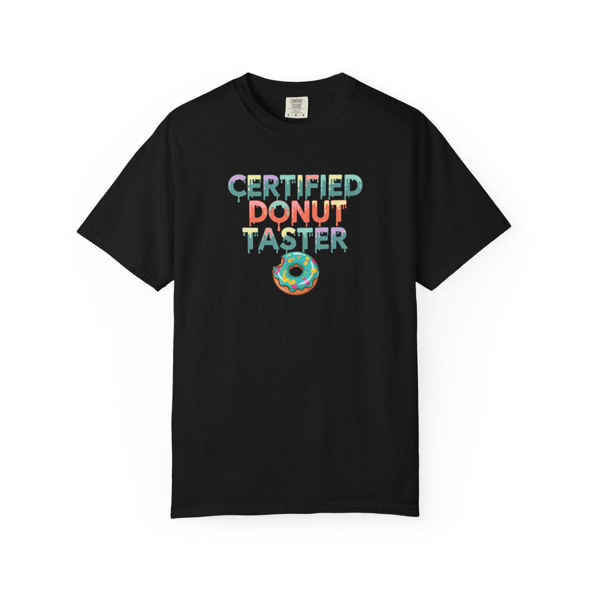 Certified Donut Taster T-Shirt | Funny Food Lover Tee | Cute Bakery Gift for Her