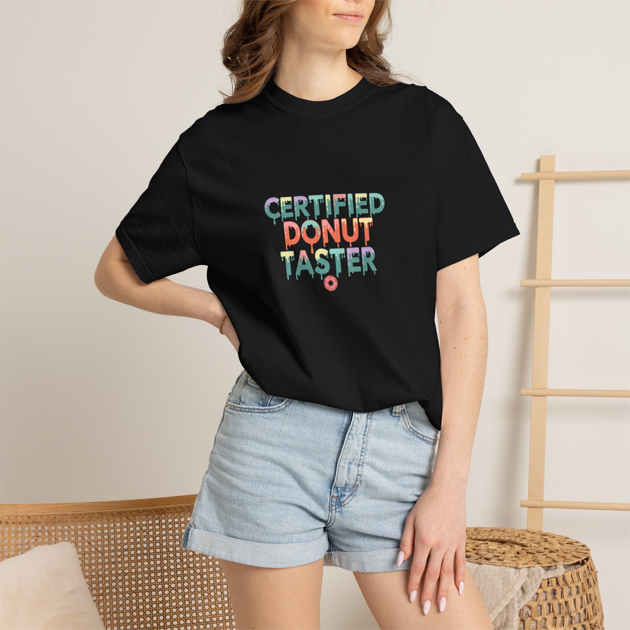 Certified Donut Taster T-Shirt — Funny Food Lover Tee