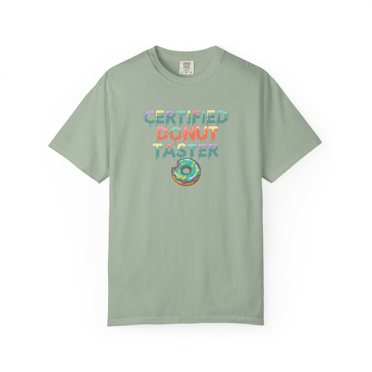 Certified Donut Taster T-Shirt | Funny Food Lover Tee | Cute Bakery Gift for Her