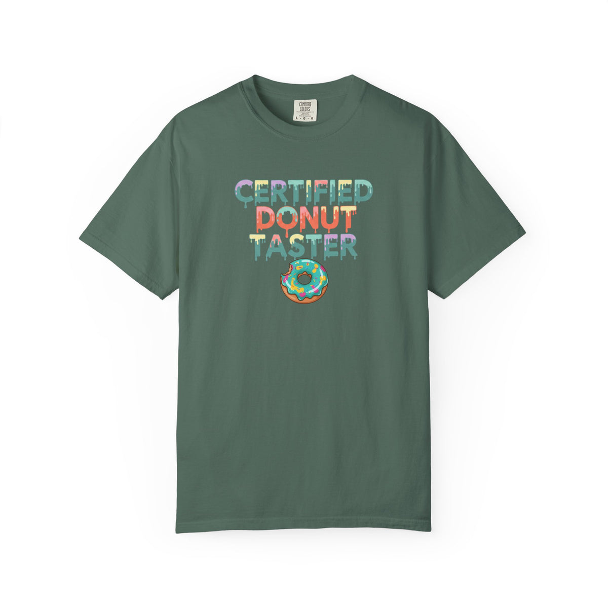 Certified Donut Taster T-Shirt | Funny Food Lover Tee | Cute Bakery Gift for Her