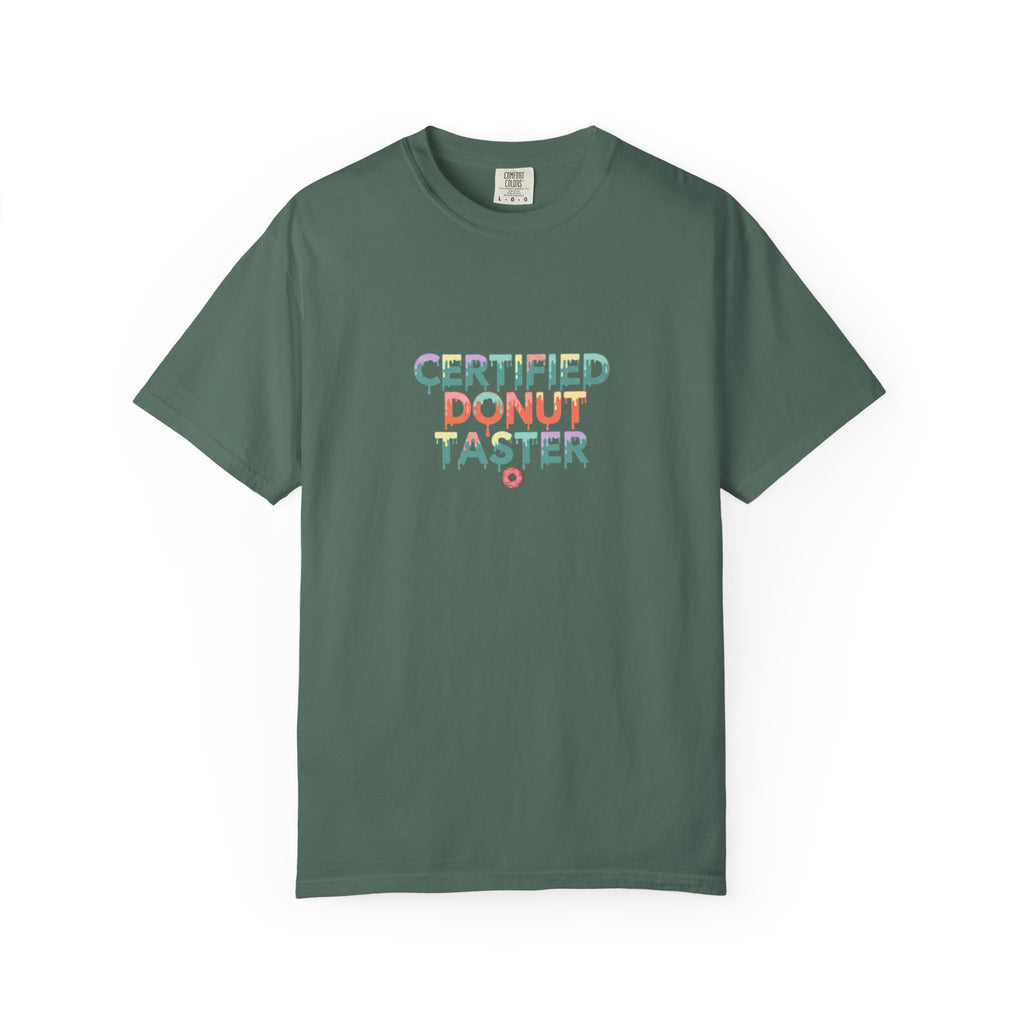 Certified Donut Taster T-Shirt — Funny Food Lover Tee