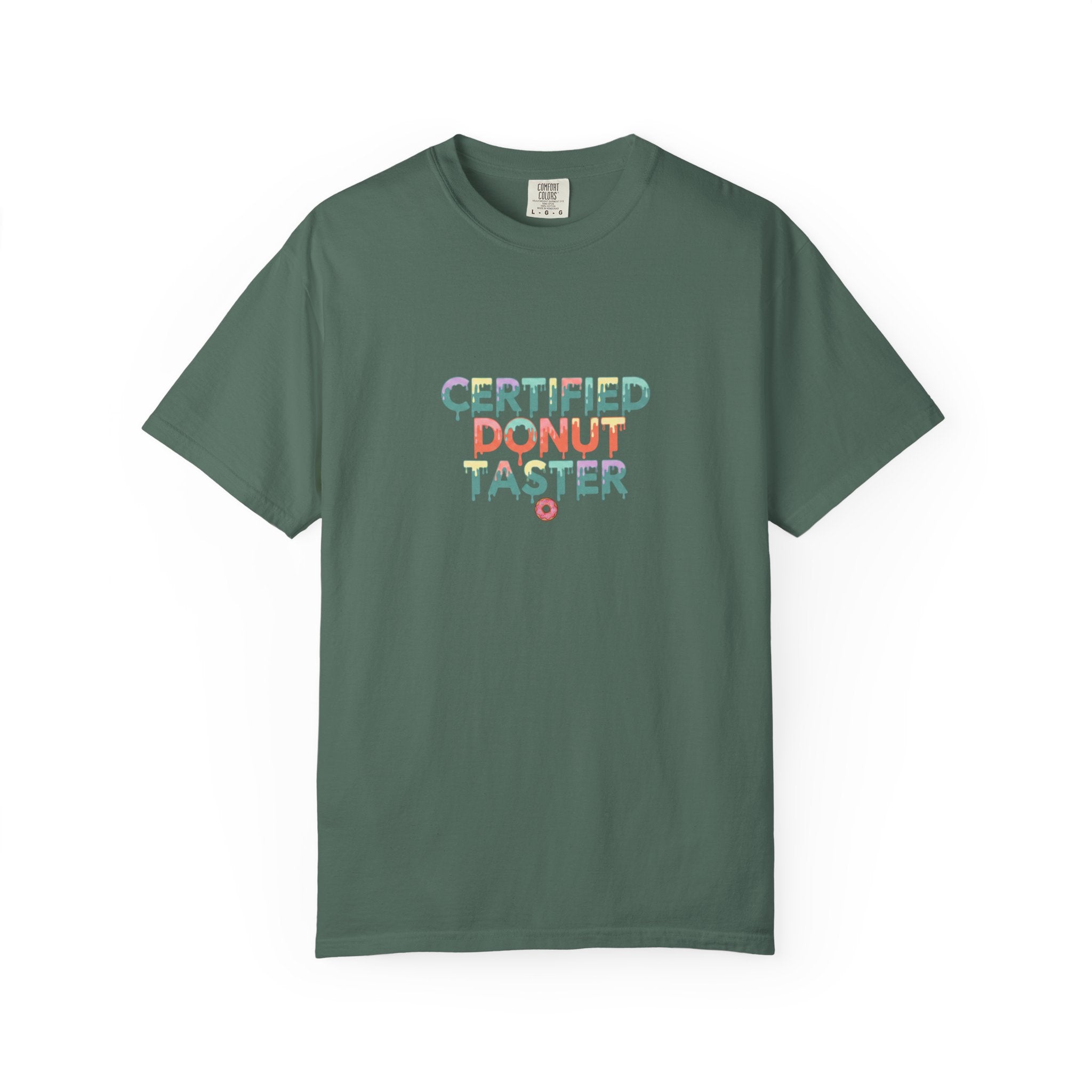 Certified Donut Taster T-Shirt — Funny Food Lover Tee