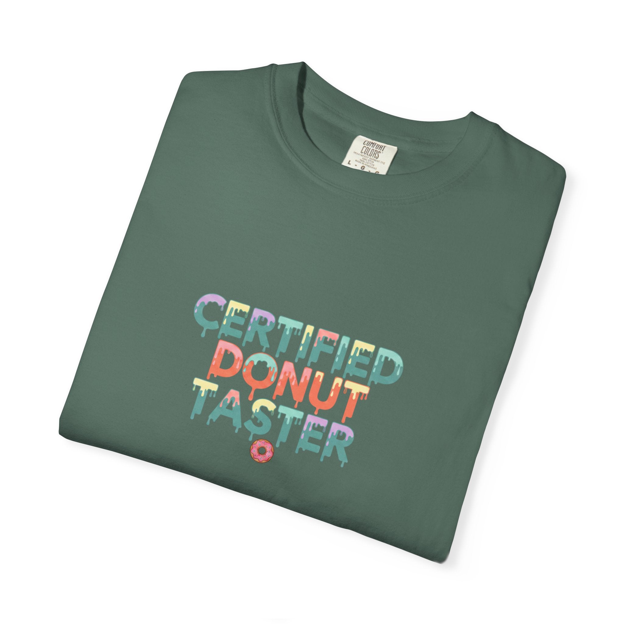 Certified Donut Taster T-Shirt — Funny Food Lover Tee