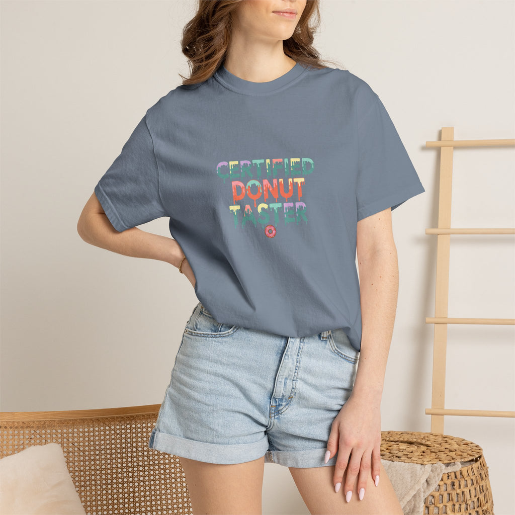 Certified Donut Taster T-Shirt — Funny Food Lover Tee