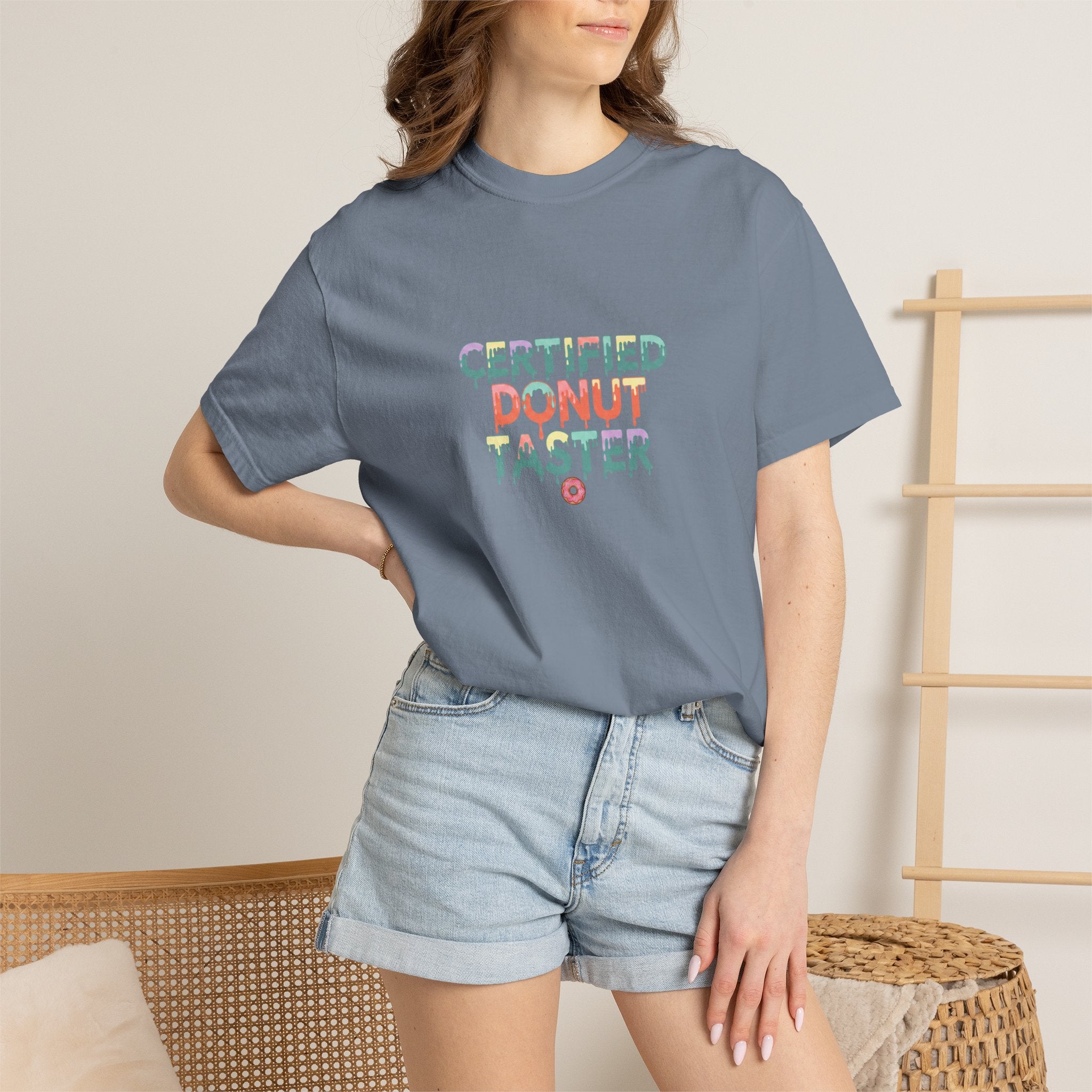 Certified Donut Taster T-Shirt — Funny Food Lover Tee