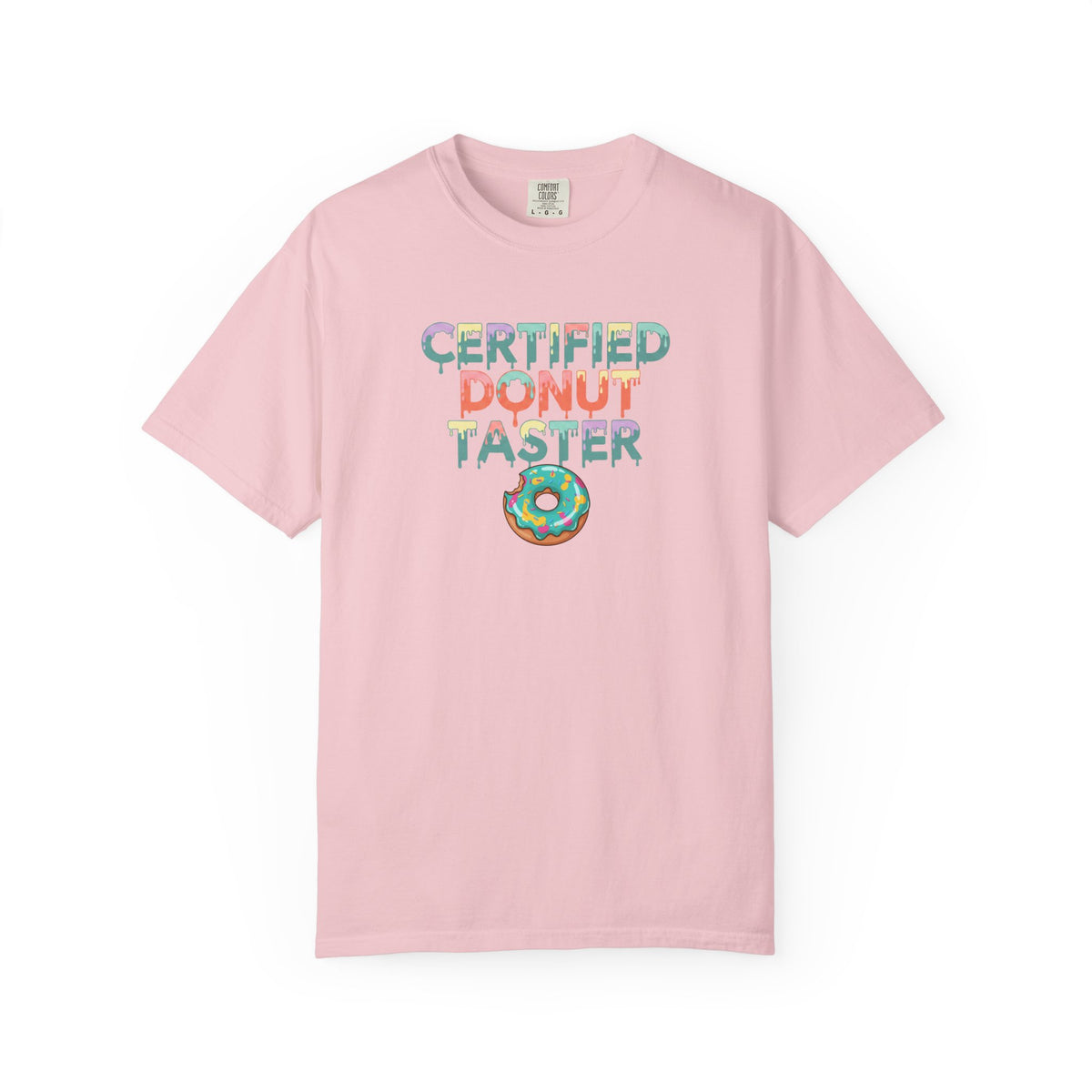 Certified Donut Taster T-Shirt | Funny Food Lover Tee | Cute Bakery Gift for Her
