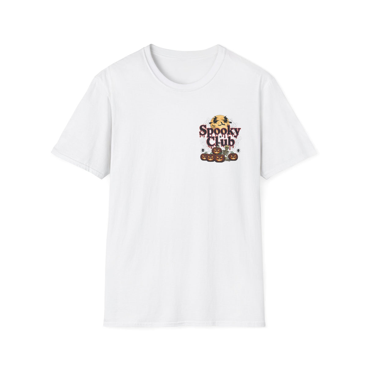 Spooky Club T-Shirt — Halloween Pumpkin Graphic Tee