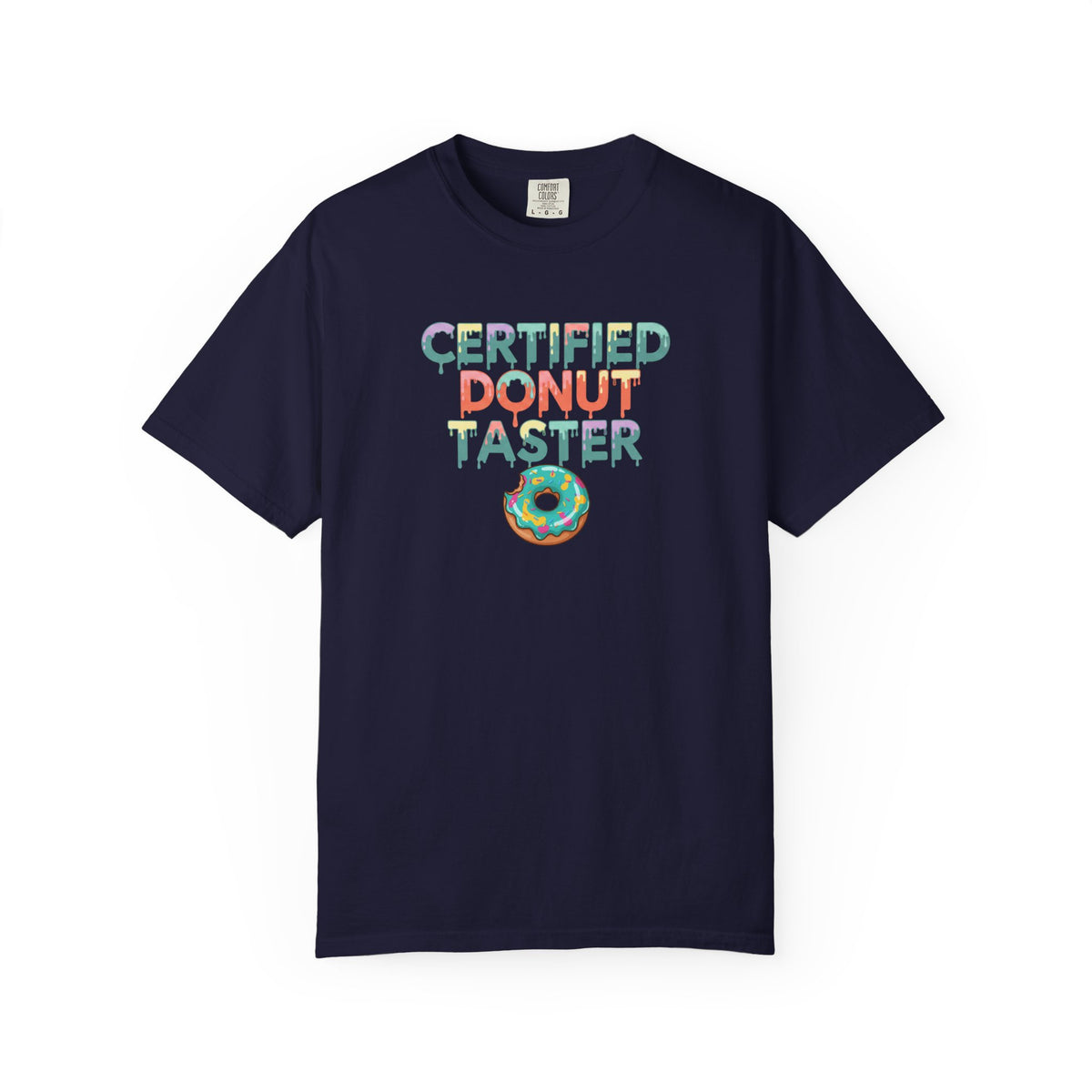 Certified Donut Taster T-Shirt | Funny Food Lover Tee | Cute Bakery Gift for Her