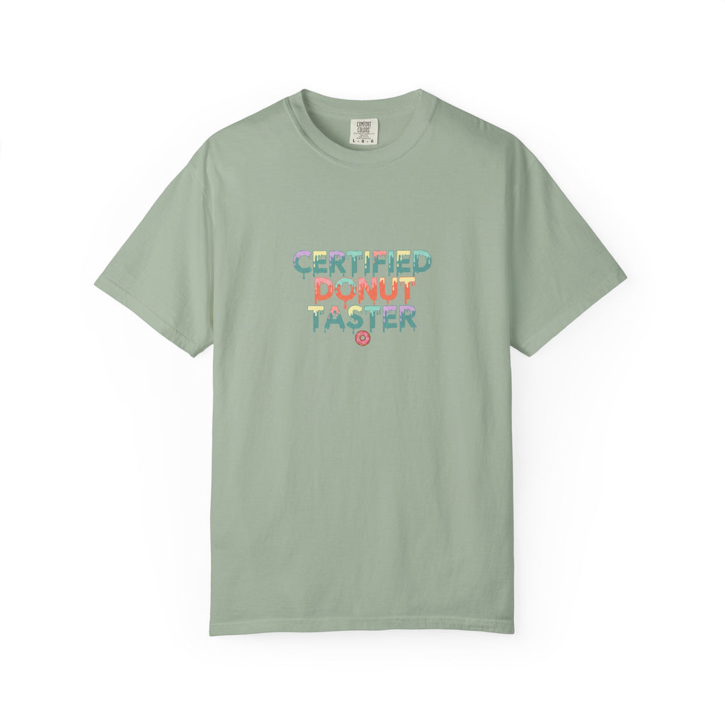 Certified Donut Taster T-Shirt — Funny Food Lover Tee