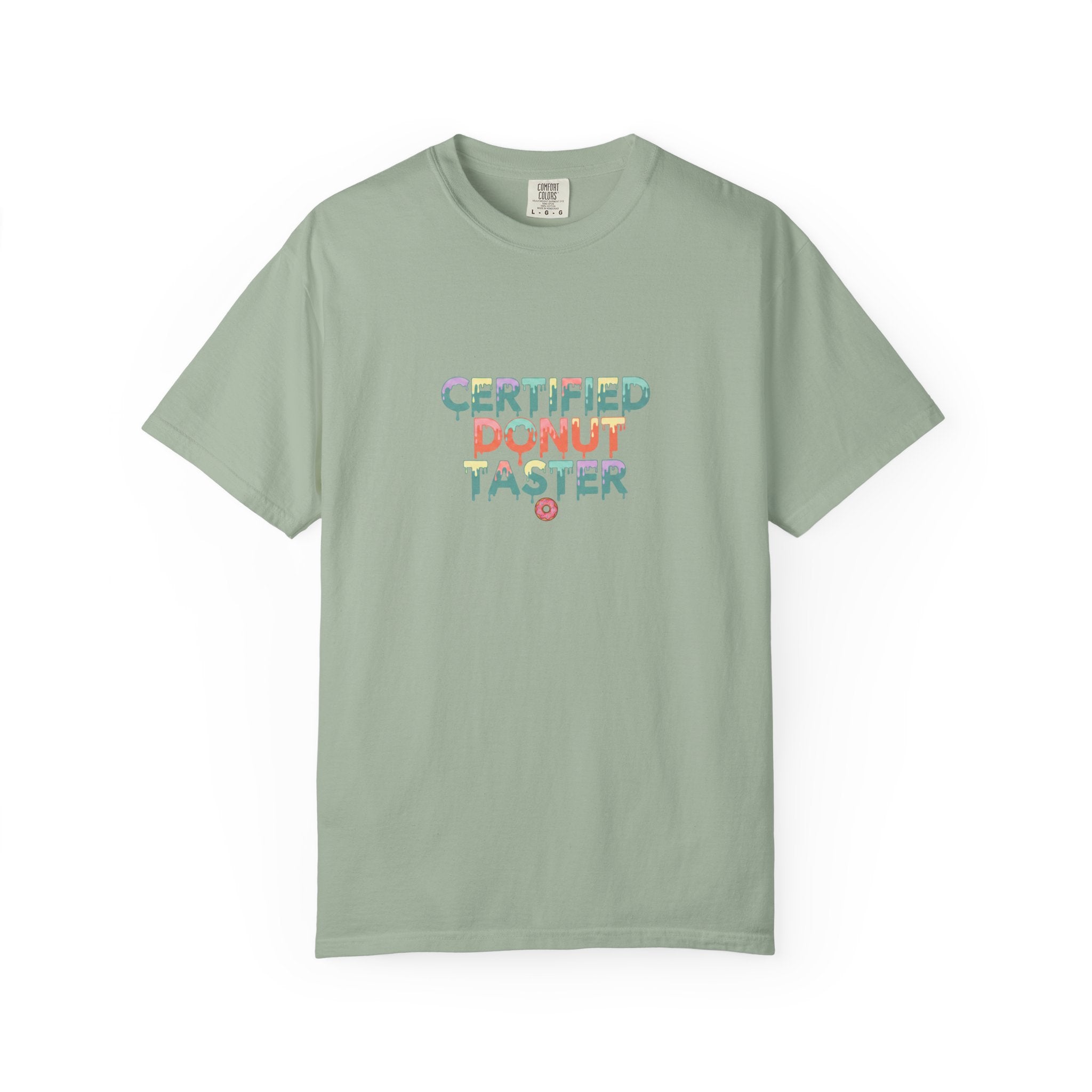 Certified Donut Taster T-Shirt — Funny Food Lover Tee