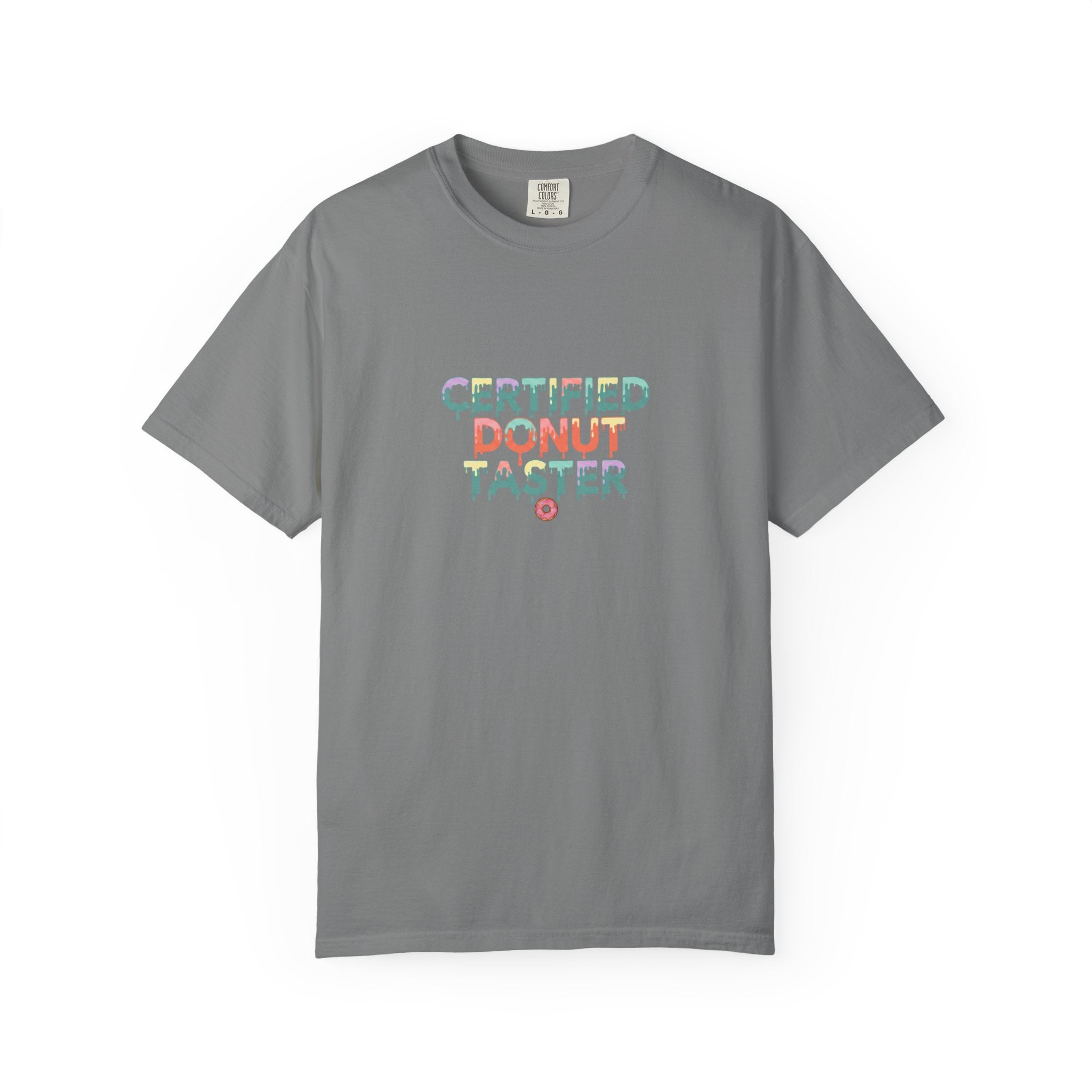 Certified Donut Taster T-Shirt — Funny Food Lover Tee