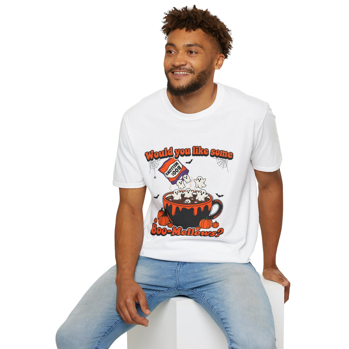 Halloween 'Would You Like Some Boo-Mallows?' T-Shirt