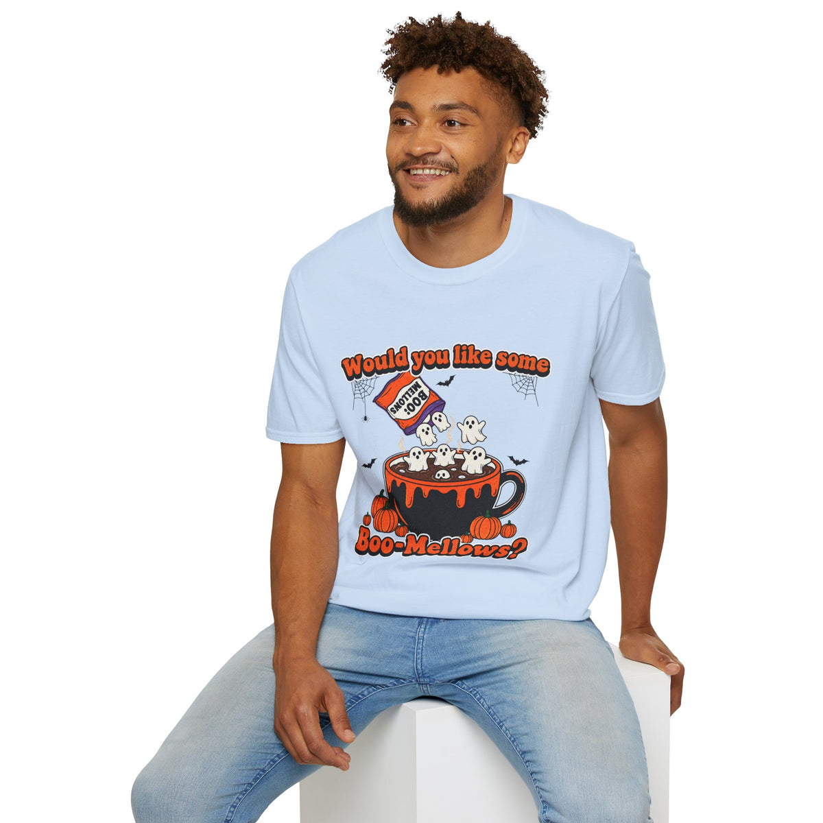 Halloween 'Would You Like Some Boo-Mallows?' T-Shirt