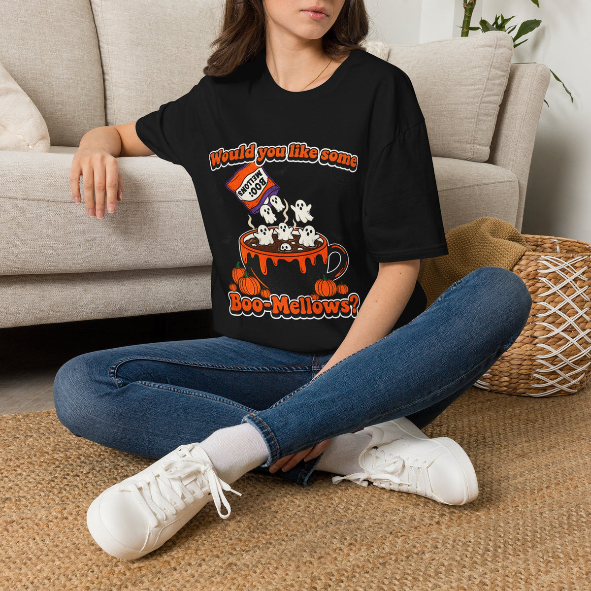 Halloween 'Would You Like Some Boo-Mallows?' T-Shirt