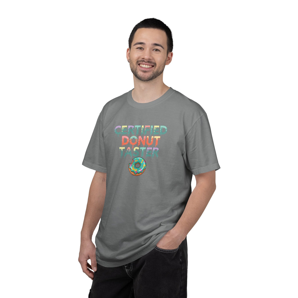 Certified Donut Taster T-Shirt | Funny Food Lover Tee | Cute Bakery Gift for Her