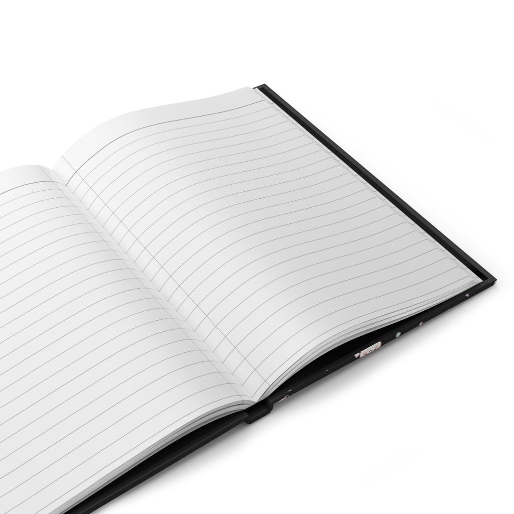 Let's Hang Out and Talk to Ghosts Hardcover Journal