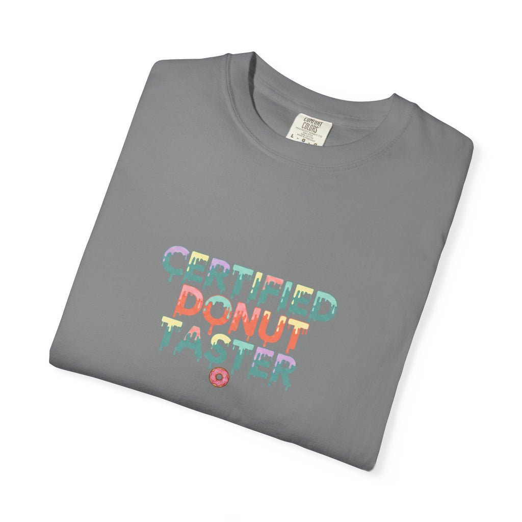 Certified Donut Taster T-Shirt — Funny Food Lover Tee
