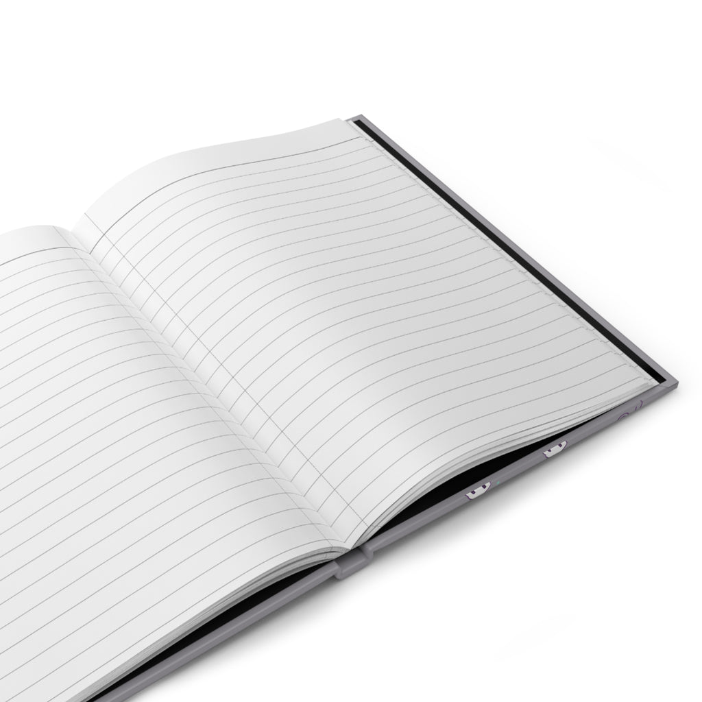 Let’s Hang Out and Talk to Ghosts Hardcover Journal — Cute Paranormal Notebook