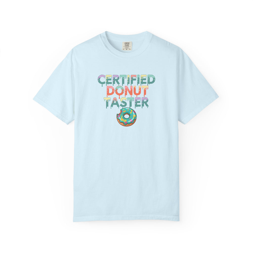 Certified Donut Taster T-Shirt | Funny Food Lover Tee | Cute Bakery Gift for Her